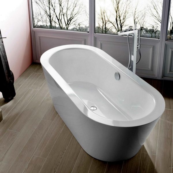 Bette Starlet Oval Silhouette Enamel Steel Freestanding Bathtub