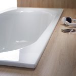 Bette Comodo Built-In Glazed Titanium-Steel Bathtub