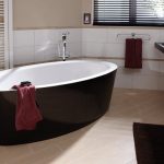 Bette Home Oval Silhouette Enamel Steel Freestanding Bathtub