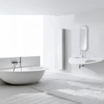 Mastella Vanity Party Cristalplant Wall Fitted Bathtub