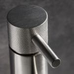 Crosswater - MPRO - Knurled Brushed Stainless Steel