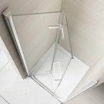 Merlyn 8 Series Frameless Hinged Bifold Door Shower Enclosure