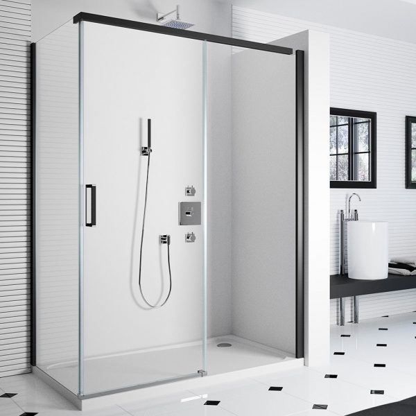 Merlyn 8 Series Frameless Sliding Door Shower Enclosure