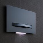 Geberit - Sigma 50 with Odour Extraction & Guiding Light